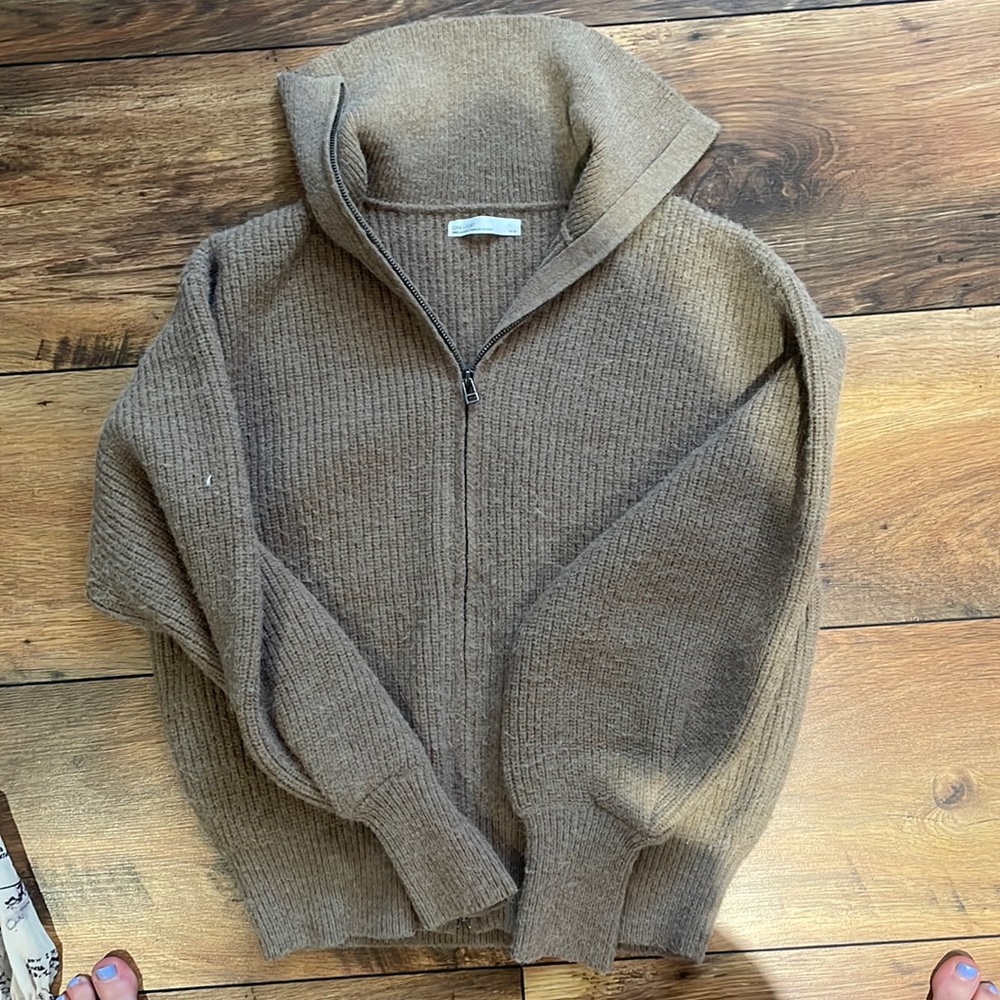 Oak and Fort zip up